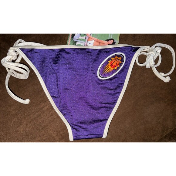 Phoenix Suns Size Large Purple Biking Swim Bathing Suit Bottom - Picture 3 of 4